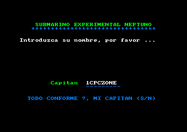 Neptuno for the Amstrad CPC
