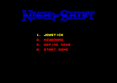 Night Shift for the Amstrad CPC
