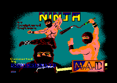 Ninja for the Amstrad CPC