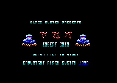 Ninja for the Amstrad CPC