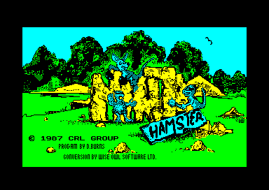 Ninja Hamster for the Amstrad CPC