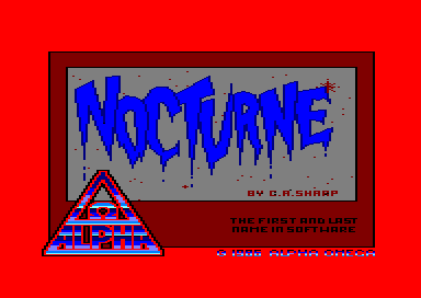 Nocturne for the Amstrad CPC
