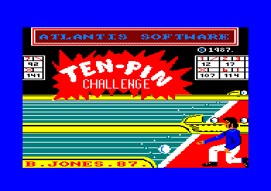 10 Pin Challenge for the Amstrad CPC