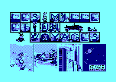 Les Mille Et Un Voyages for the Amstrad CPC