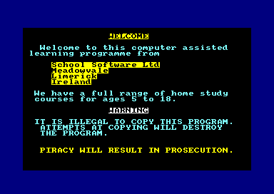 The 3 Bears for the Amstrad CPC