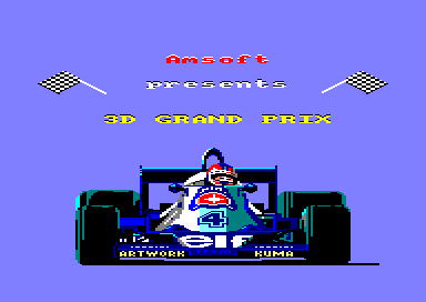 3D Grand Prix for the Amstrad CPC