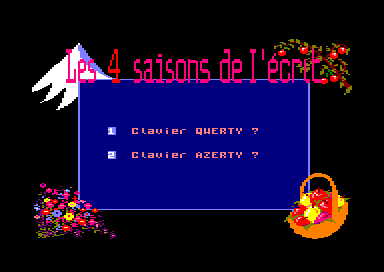 Le 4 Saisons De L`ecrit for the Amstrad CPC