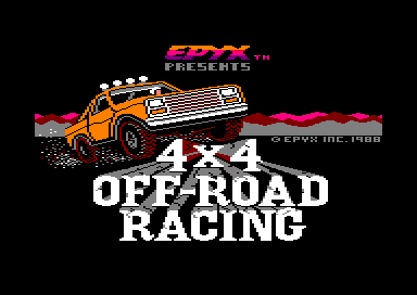 4x4 Off Road Racing for the Amstrad CPC