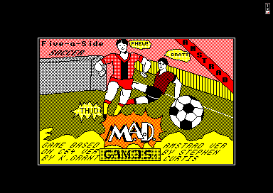 5-A Side Soccer for the Amstrad CPC