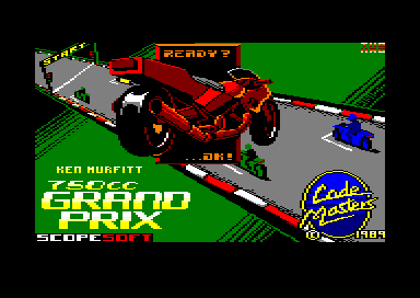 750cc Grand Prix for the Amstrad CPC