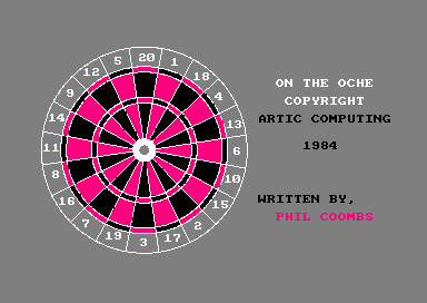 On The Oche for the Amstrad CPC