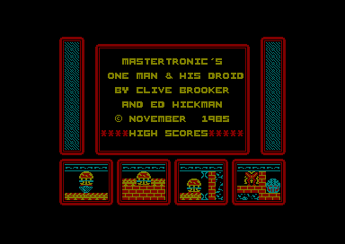One man and his Droid for the Amstrad CPC