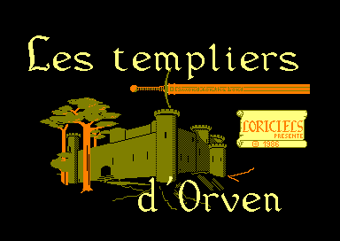 Les Templiers D`Orven for the Amstrad CPC