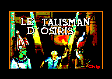 Les Talisman D`osiris for the Amstrad CPC