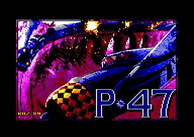 P-47 for the Amstrad CPC