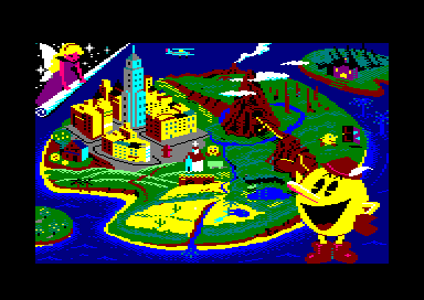 Pac-Land for the Amstrad CPC