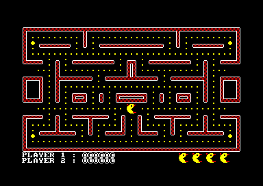 Pac-Man for the Amstrad CPC