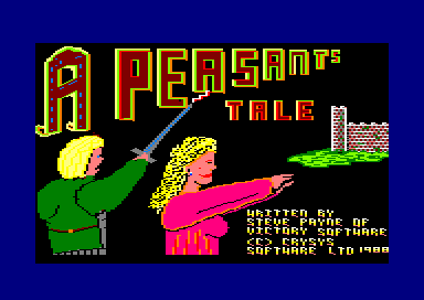 A Peasants Tale for the Amstrad CPC