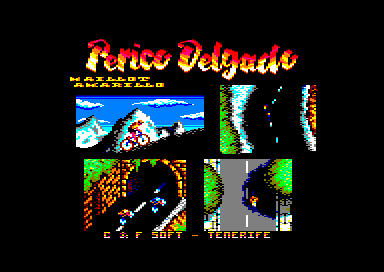 Perico Delgado for the Amstrad CPC