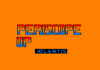 Periscope Up for the Amstrad CPC