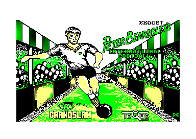 Peter Beardsleys International Football for the Amstrad CPC