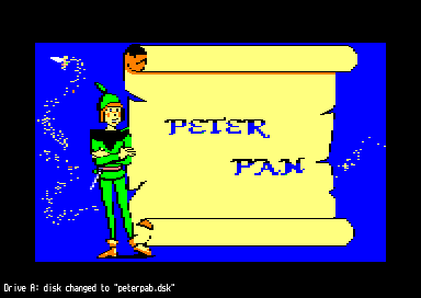 Peter Pan for the Amstrad CPC