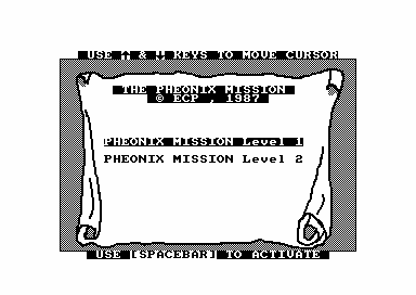 Phoenix Mission : The for the Amstrad CPC