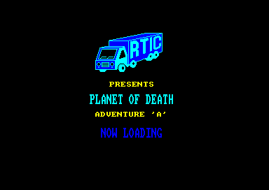 Planet of Death for the Amstrad CPC