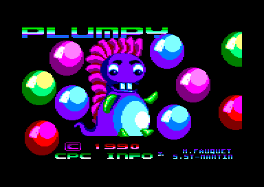 Plumpy for the Amstrad CPC