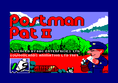 Postman Pat 3 for the Amstrad CPC