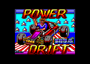 Power Drift for the Amstrad CPC