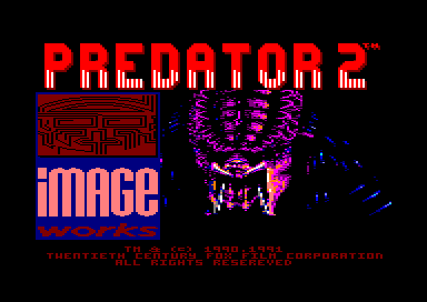 Predator 2 for the Amstrad CPC
