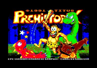 Prehistorik for the Amstrad CPC