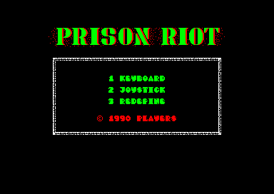 Prison Riot for the Amstrad CPC