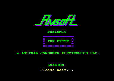 Prize : The for the Amstrad CPC