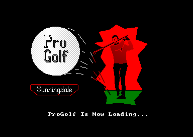 Pro Golf for the Amstrad CPC
