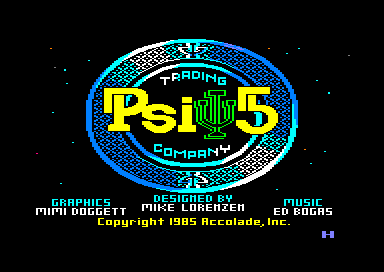 Psi-5 Trading Company for the Amstrad CPC
