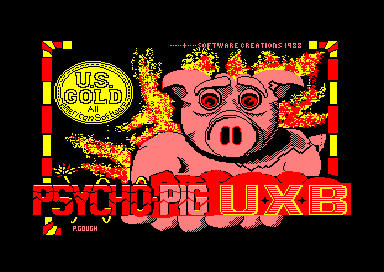 Psycho Pigs UXB for the Amstrad CPC