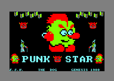 Punk Star for the Amstrad CPC