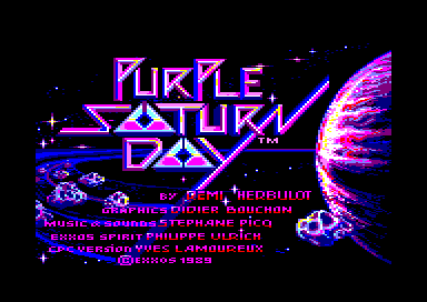 Purple Saturn Day for the Amstrad CPC