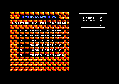 Puzznix for the Amstrad CPC