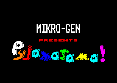 Pyjamarama for the Amstrad CPC