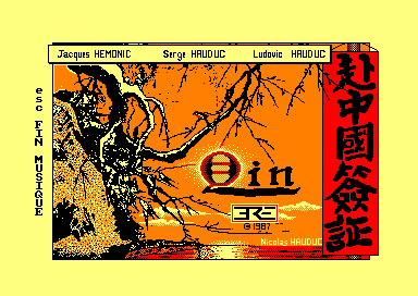 Qin for the Amstrad CPC
