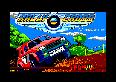 Rally Cross for the Amstrad CPC