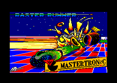 Raster Runner for the Amstrad CPC
