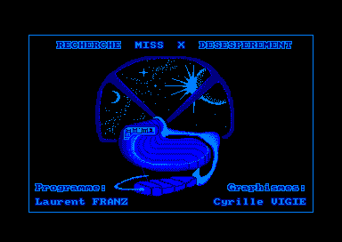 Recherege Miss-X Desesperement for the Amstrad CPC