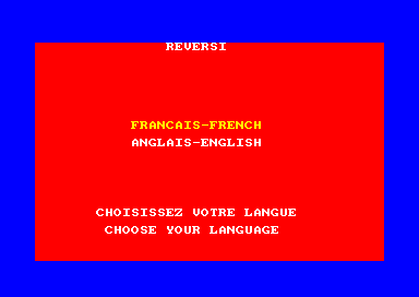 Reversi for the Amstrad CPC
