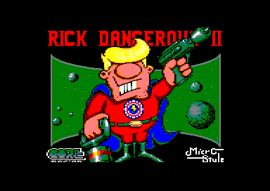 Rick Dangerous 2 for the Amstrad CPC