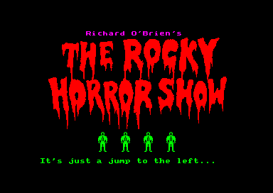 Rocky Horror Show for the Amstrad CPC