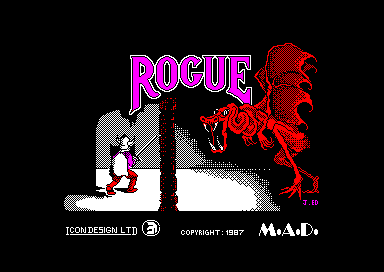 Rogue for the Amstrad CPC